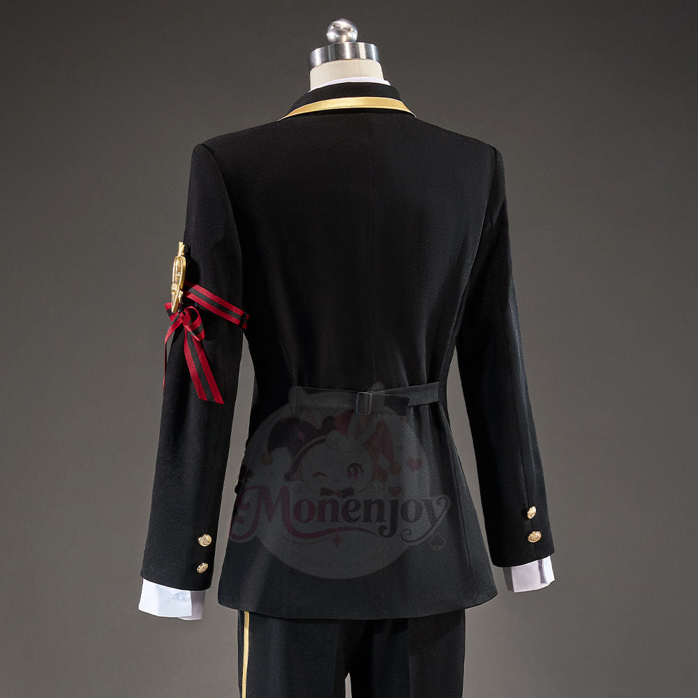 Monenjoy　ツイステ リドル・ローズハート 寮服　制服　コスチューム　ツイステッドワンダーランド