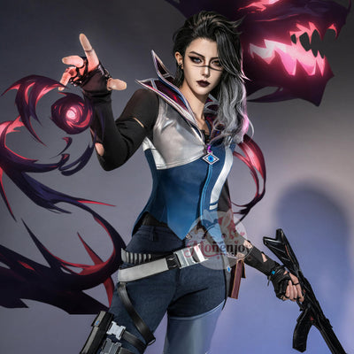 Monenjoy　VALORANT（ヴァロラント）Fade  コスプレ衣装　コスチューム　フェイド ハロウィン