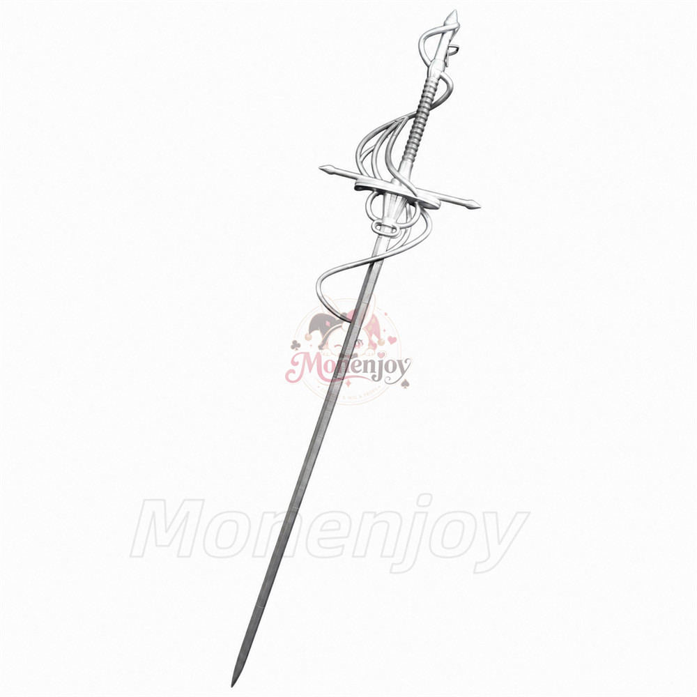 【Monenjoy】アークナイツ ウルピスフォリア（Vulpisfoglia）専用コーデ「アウトフォーカス」剣モデル 130cm PLA製コスプレ道具