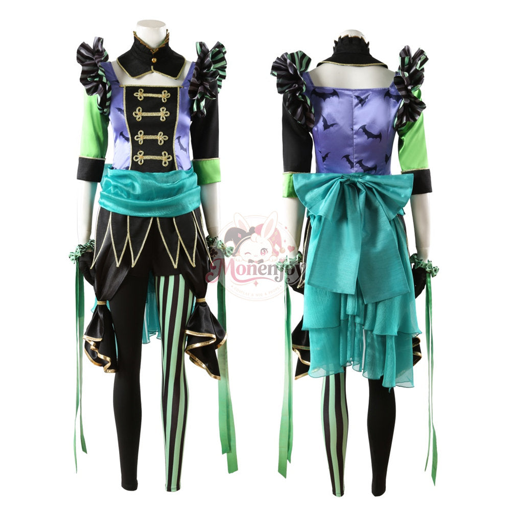 Monenjoy ツイステ リリア ハロウィーン コスプレ衣装｜リリア・ヴァンルージュ 帽子付き・受注制作  舞台服　製造約25ー30日