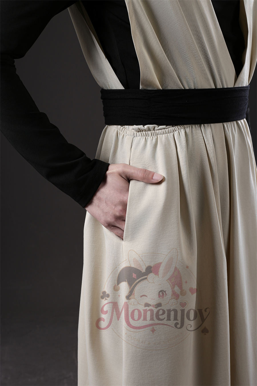 Monenjoy　とんがり帽子のアトリエキーフリー  コスプレ衣装 魔法使い 帽子付　ウィッグ追加対応　ハロウィン舞台対応 MONENJOY