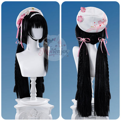 初回限定価格【Monenjoy】鳴潮 千咲 白桃パフェ 水着Ver. コスプレ衣装｜ピンクビキニ フルセット 水中撮影対応