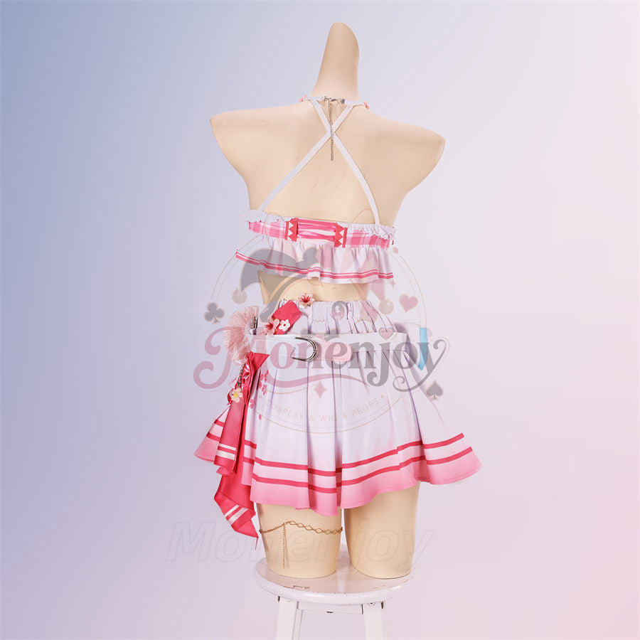 【Monenjoy】鳴潮 千咲「白桃パフェ」・リンネー「ミントキャンディ」夏コスプレ衣装 水着Ver. コスチューム Monenjoy
