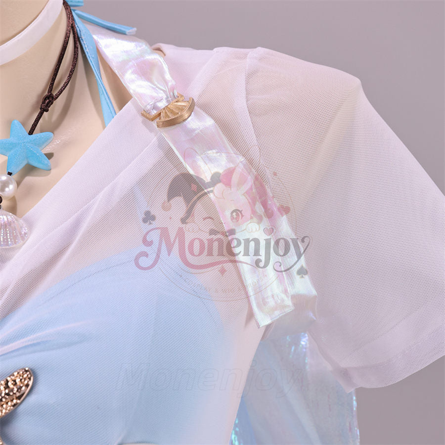 【Monenjoy】鳴潮 千咲「白桃パフェ」・リンネー「ミントキャンディ」夏コスプレ衣装 水着Ver. コスチューム Monenjoy