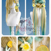 予約【Monenjoy】鳴潮 千咲「白桃パフェ」＆リンネー「ミントキャンディ」水着Ver. コスプレ衣装｜フルセット・上着着脱可能