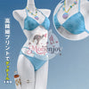 予約【Monenjoy】鳴潮 千咲「白桃パフェ」＆リンネー「ミントキャンディ」水着Ver. コスプレ衣装｜フルセット・上着着脱可能