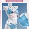 予約【Monenjoy】鳴潮 千咲「白桃パフェ」＆リンネー「ミントキャンディ」水着Ver. コスプレ衣装｜フルセット・上着着脱可能