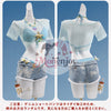 予約【Monenjoy】鳴潮 千咲「白桃パフェ」＆リンネー「ミントキャンディ」水着Ver. コスプレ衣装｜フルセット・上着着脱可能