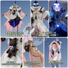Monenjoy 鳴潮 ダーニャ コスプレ衣装｜Wuthering Waves 金属製パーツ＋発光対応 高品質コスチューム Monenjoy