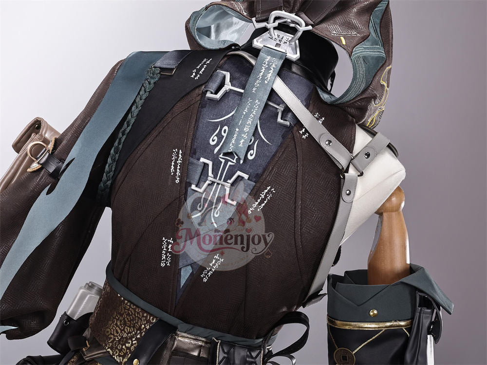 Monenjoy 鳴潮 景燃（ジンラン）コスプレ衣装｜3D PLAパーツ付き Wuthering Waves コスチューム MONENJOY