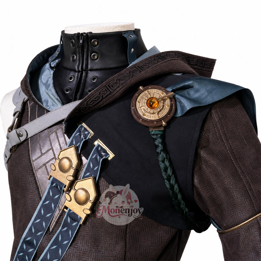 Monenjoy 鳴潮 景燃（ジンラン）コスプレ衣装｜3D PLAパーツ付き Wuthering Waves コスチューム MONENJOY
