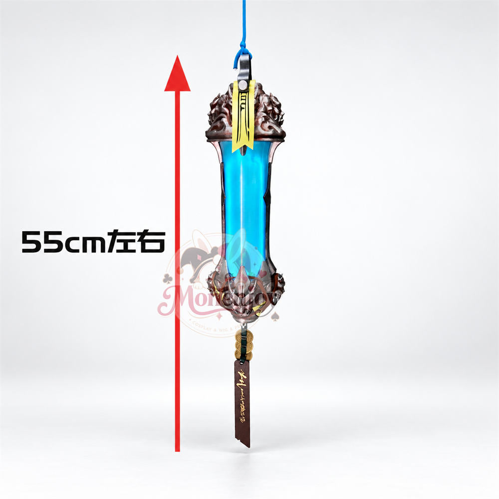 Monenjoy 鳴潮 景燃 コスプレ道具 提灯・長棍　165cm＆55cm｜Wuthering Waves Jingran｜Pla材質　武器モデル　レプリカ MONENJOY