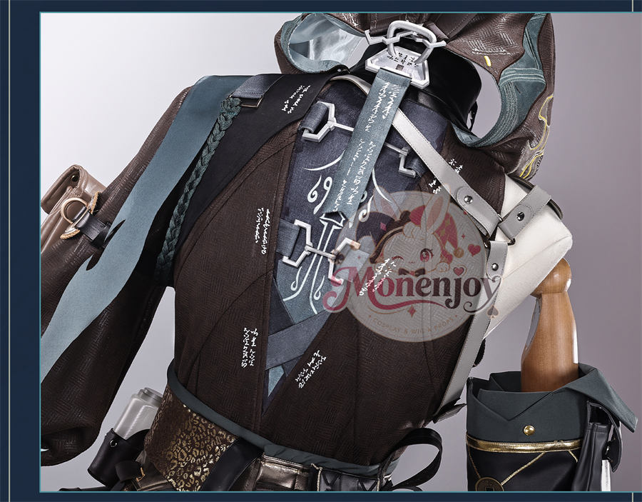 Monenjoy 鳴潮 景燃（ジンラン）コスプレ衣装｜3D PLAパーツ付き Wuthering Waves コスチューム MONENJOY