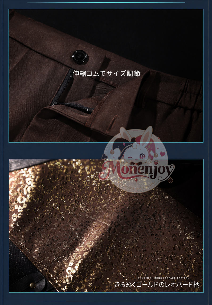 Monenjoy 鳴潮 景燃（ジンラン）コスプレ衣装｜3D PLAパーツ付き Wuthering Waves コスチューム MONENJOY