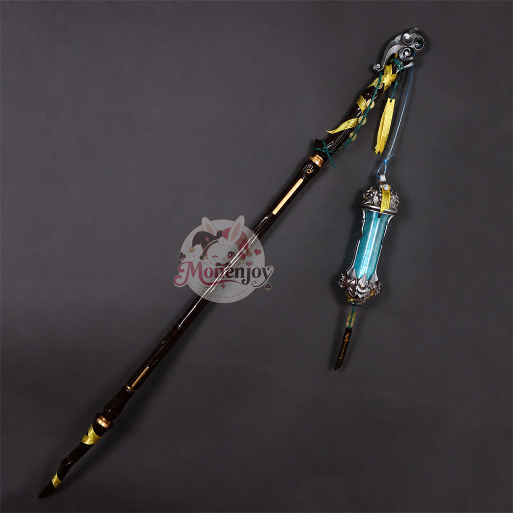Monenjoy 鳴潮 景燃（ジンラン）コスプレ道具 160cm長棍＋発光提灯セット PLA製｜PLA製・分割可能 Monenjoy