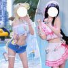 Monenjoy　鳴潮 &nbsp;&nbsp;千咲 　白桃パフェ　&nbsp;リンネー　ミントキャンディ　コスプレ衣装　夏着服　ハロウィン　 Monenjoy