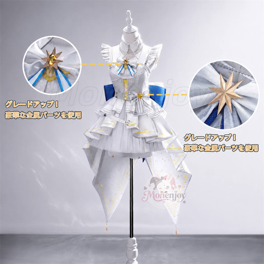限定販売　Monenjoy 鳴潮「Solar5」フィービー ライブ衣装 舞台服 コスプレ衣装 同人イベント対応 高品質コスチューム Wuthering Waves Yuno Cosplay（副本）（副本） MONENJOY
