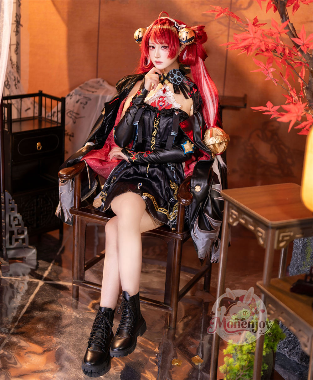 Monenjoy 鳴潮 鎖暝（サメイ）コスプレ衣装｜多重刺繍・PLA製3Dプリントパーツ Monenjoy
