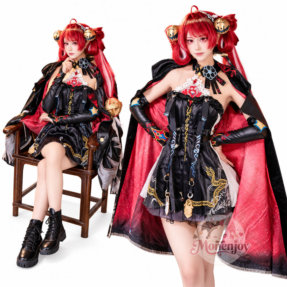 Monenjoy 鳴潮 鎖暝（サメイ）コスプレ衣装｜多重刺繍・PLA製3Dプリントパーツ Monenjoy