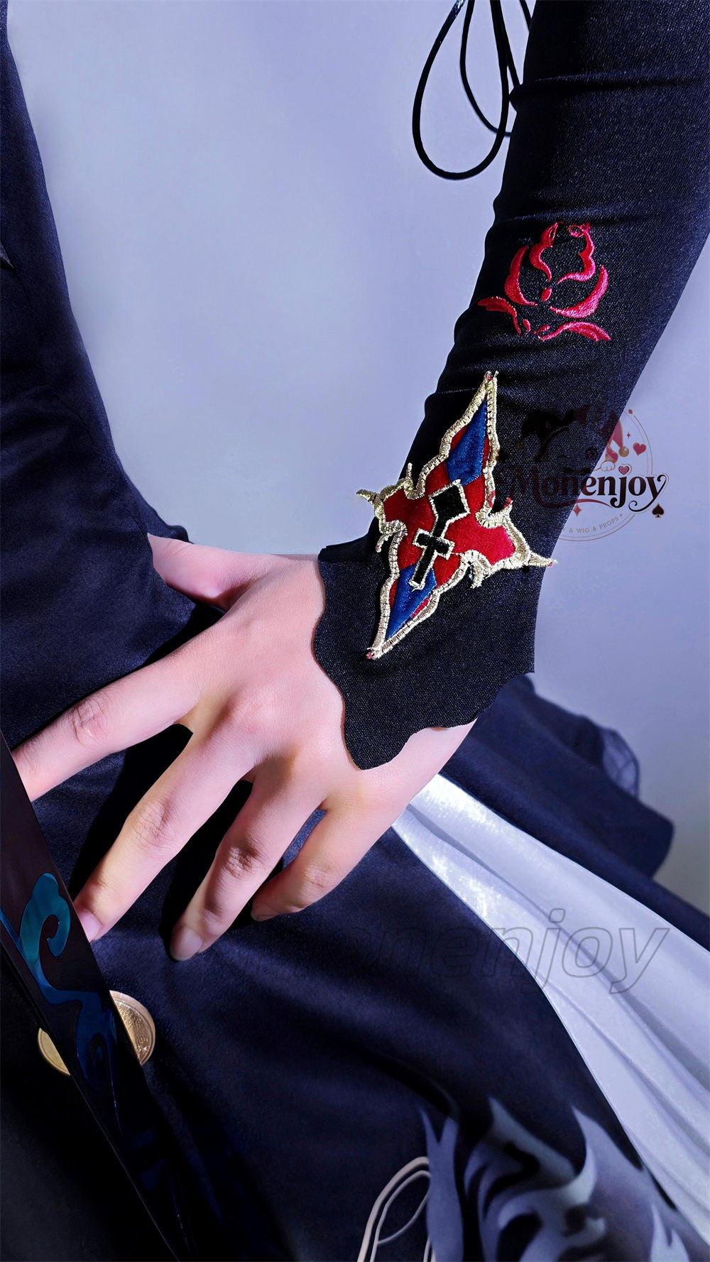 Monenjoy　鳴潮 鎖暝(サメイ コスプレ衣装　3dPla材質　刺繍柄　コスチューム　イベント舞台対応 MONENJOY