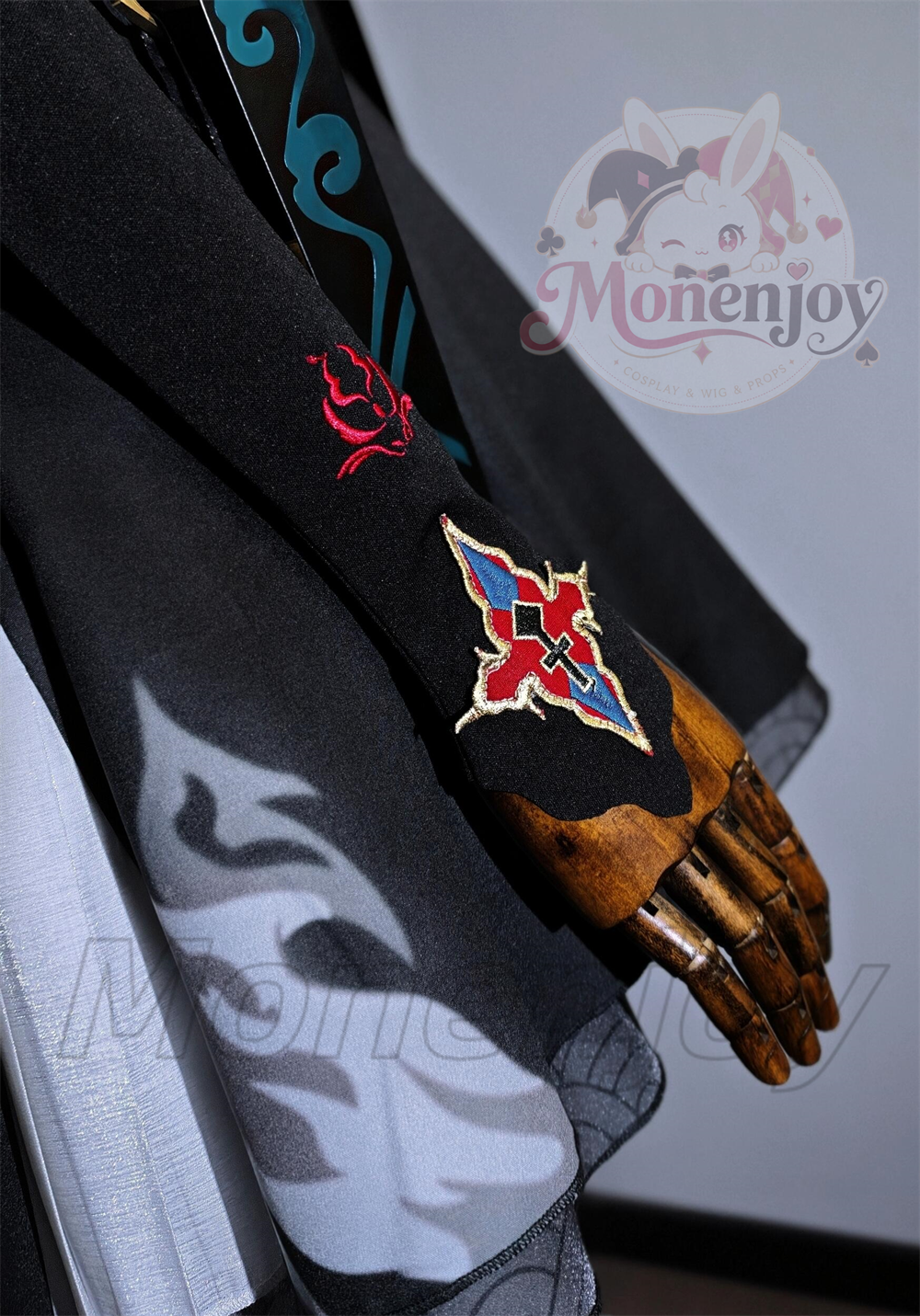 Monenjoy　鳴潮 鎖暝(サメイ コスプレ衣装　3dPla材質　刺繍柄　コスチューム　イベント舞台対応 MONENJOY