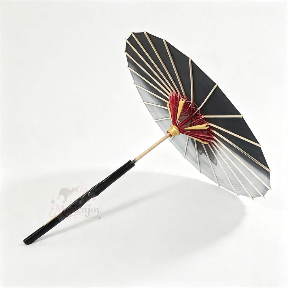 Monenjoy 鳴潮 鎖暝（サメイ）傘 コスプレ道具 97cm｜PLA・傘布・木製パーツ 撮影用小道具 MONENJOY