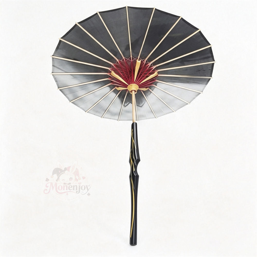 Monenjoy 鳴潮 鎖暝（サメイ）傘 コスプレ道具 97cm｜PLA・傘布・木製パーツ 撮影用小道具 MONENJOY