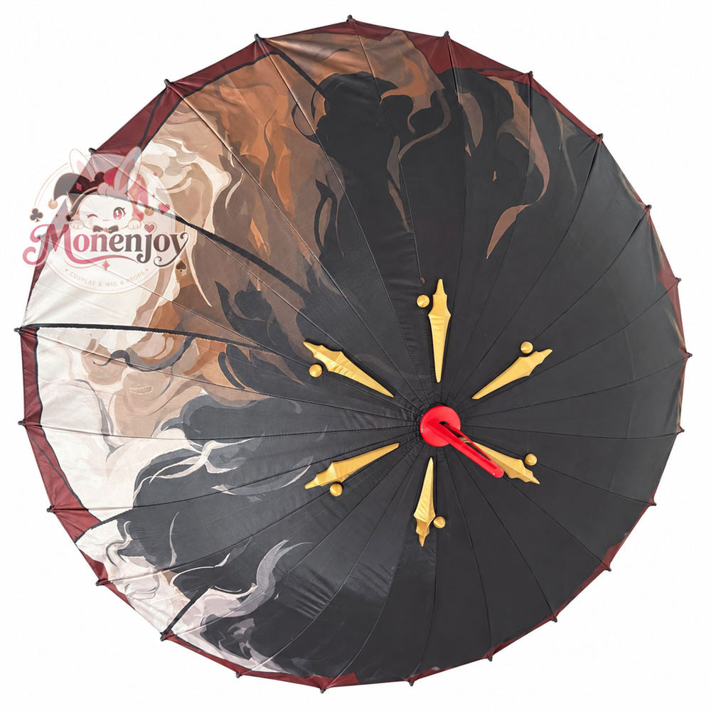 Monenjoy 鳴潮 鎖暝(サメイ 傘　コスプレ道具　傘面直径100cm　長120cm　レプリカ　Prop MONENJOY
