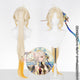 Monenjoy 鳴潮 穂穂 コスプレウィッグ 80cm｜もみあげ36cm・ポニーテール105cm 耐熱・自然感
