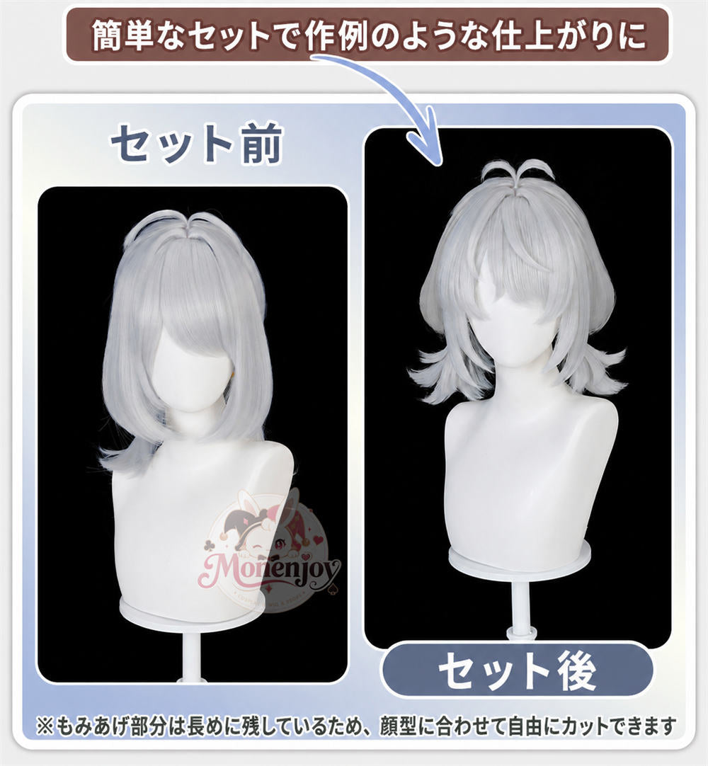 Monenjoy　ゼンゼロ サンブリンガー 　カツラ　ドラキナ コスプレ道具　耐熱ウィッグ　ウィッグ　アクセサリー　自然感 MONENJOY