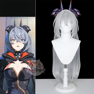 Monenjoy　ゼンゼロ サンブリンガー 　カツラ　ドラキナ コスプレ道具　耐熱ウィッグ　ウィッグ　アクセサリー　自然感 MONENJOY
