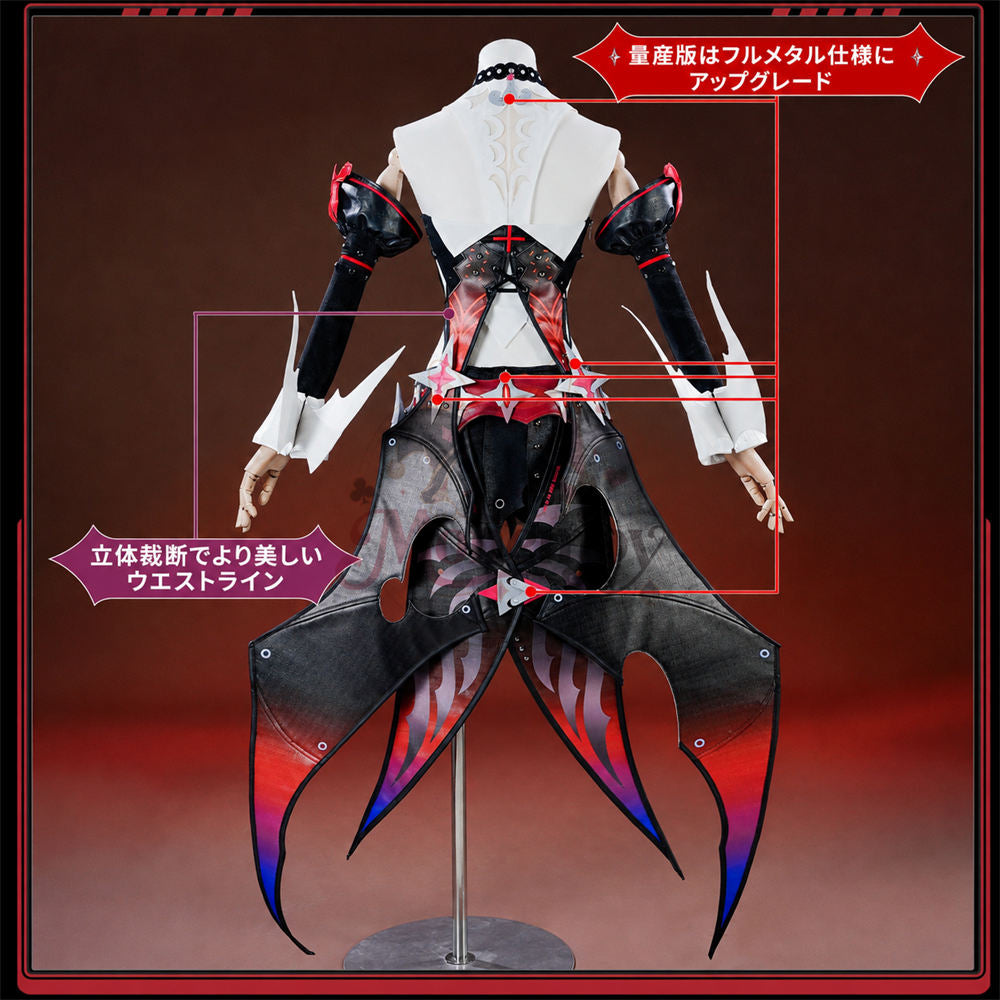 第一弾予約中Monenjoy  ゼンレスゾーンゼロ クラレッタ・フリンツ  Claret Flint　コスプレ衣装　SSR級　人工革　金属製パーツ＋PU道具　シューズカバー付　 MONENJOY