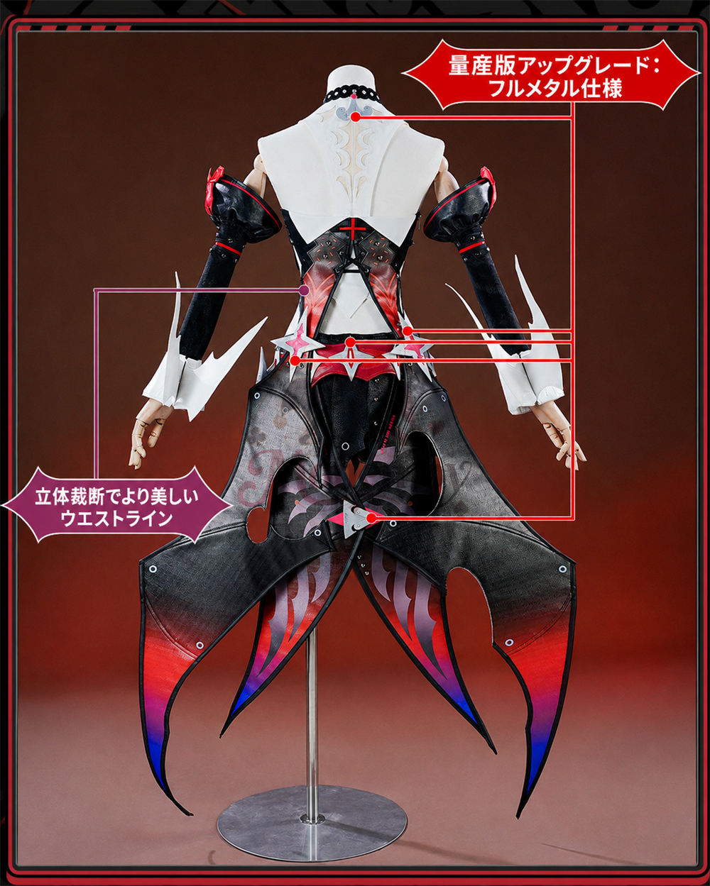 第一弾予約中Monenjoy  ゼンレスゾーンゼロ クラレッタ・フリンツ  Claret Flint　コスプレ衣装　SSR級　人工革　金属製パーツ＋PU道具　シューズカバー付　 MONENJOY
