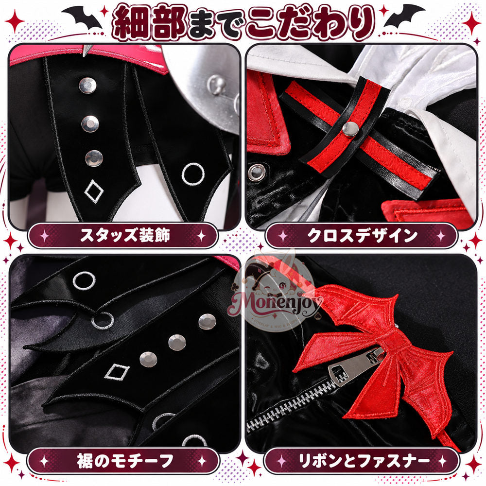 初回：ハロウィン前発送予定　Monenjoy ゼンゼロ クラレッタ コスプレ衣装｜金属製＋PLAパーツ 舞台服 MONENJOY