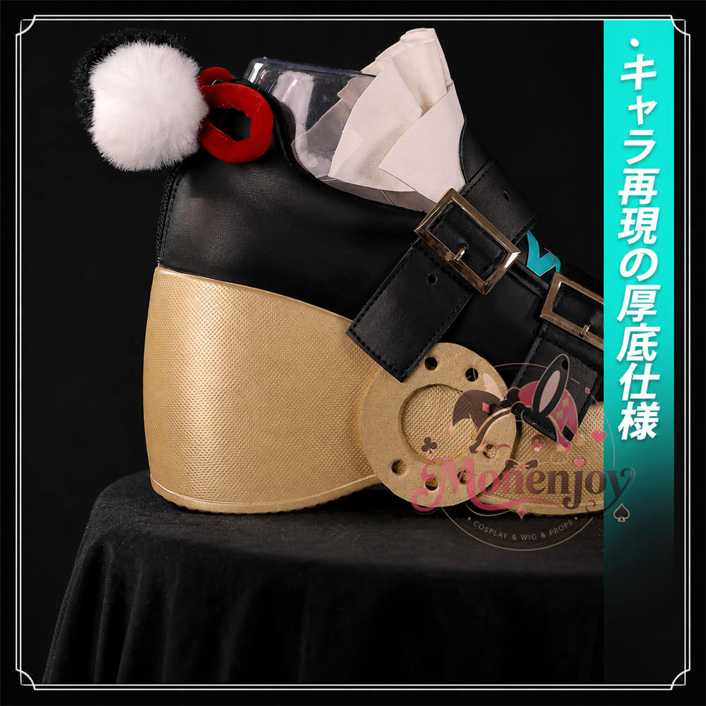 Monenjoy ゼンゼロ ダイアリン コスプレ靴 厚底シューズ コスプレ道具