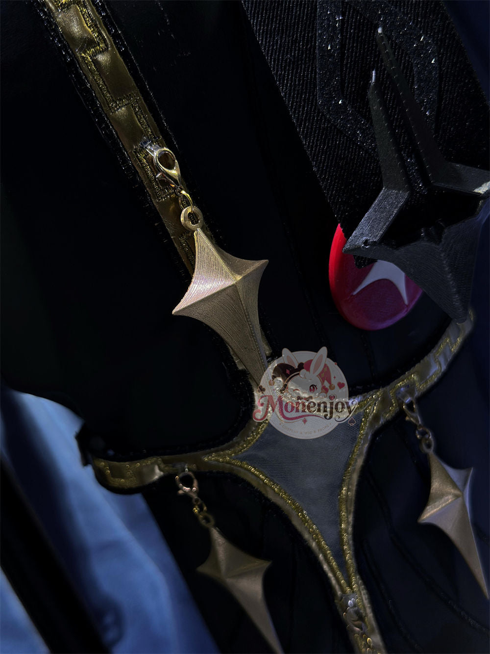 Monenjoy　ゼンゼロ エルダ・サンブリンガー  コスプレ　Eldreda Sunbringer　角付　初代虚狩り　イベント　舞台服（副本） Monenjoy