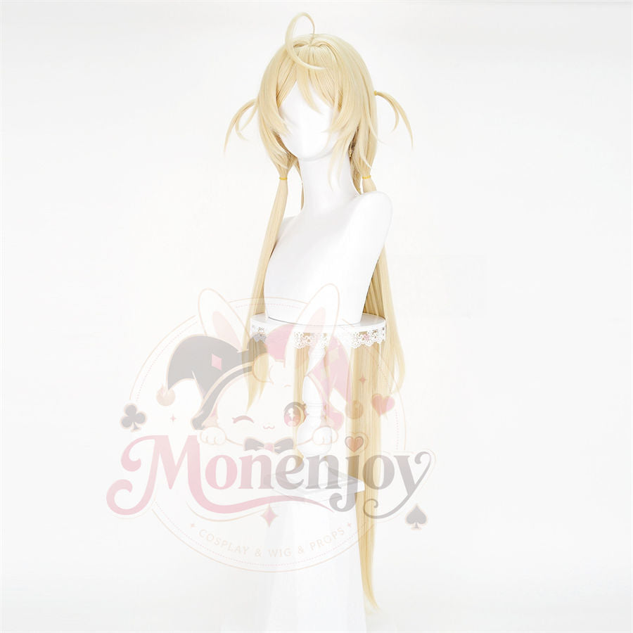 Monenjoy ゼンレスゾーンゼロ フィオニー ウィッグ 120cm イエロー｜耐熱マットファイバー Monenjoy