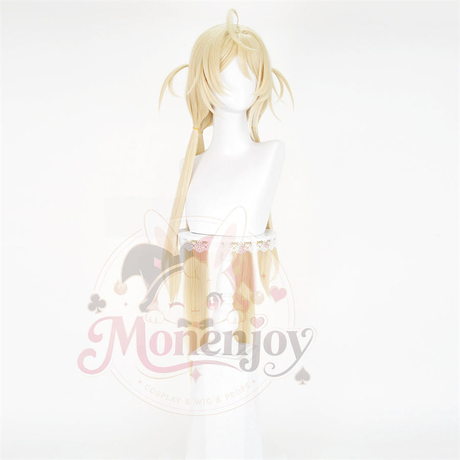 Monenjoy ゼンレスゾーンゼロ フィオニー ウィッグ 120cm イエロー｜耐熱マットファイバー Monenjoy