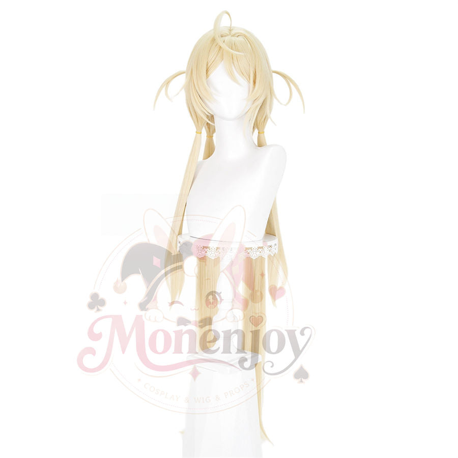 Monenjoy ゼンレスゾーンゼロ フィオニー ウィッグ 120cm イエロー｜耐熱マットファイバー Monenjoy