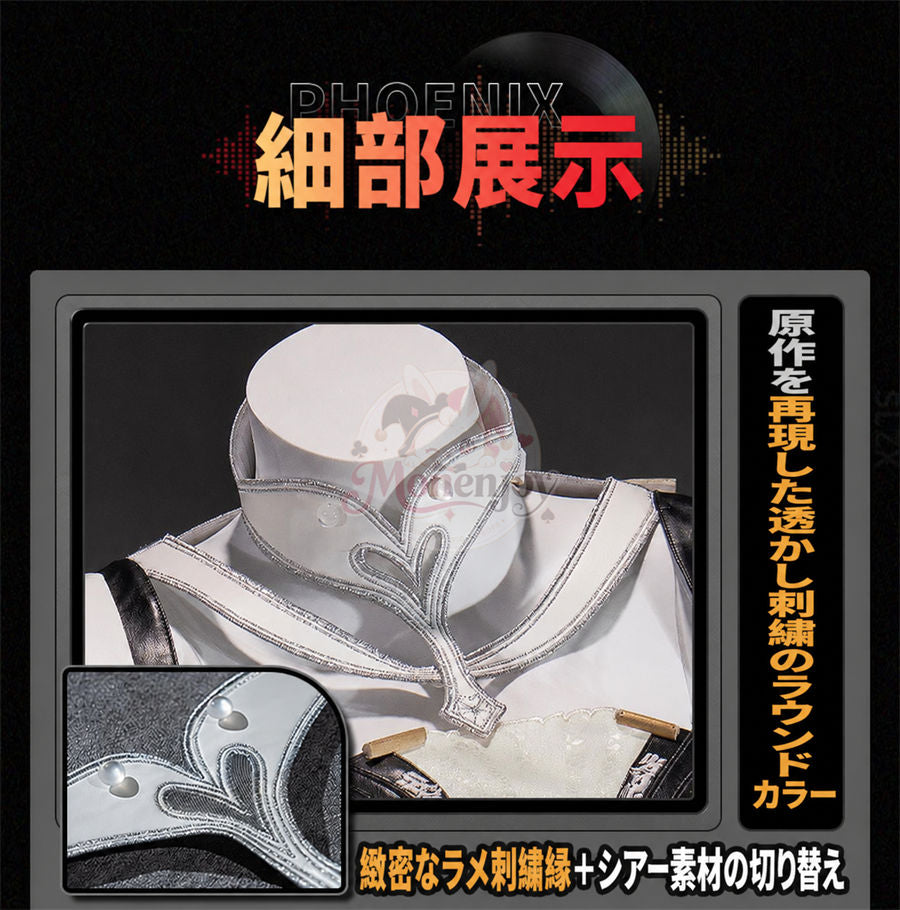 Monenjoy ゼンゼロ フィオニー コスプレ衣装　コスチューム　翼付　イベント Phoenix（フェニックス ハロウィン Monenjoy