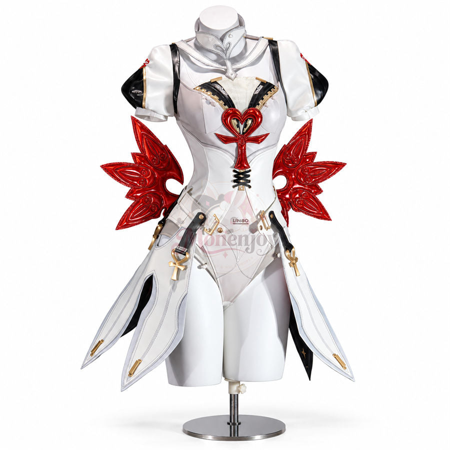 Monenjoy ゼンゼロ フィオニー コスプレ衣装　コスチューム　翼付　イベント Phoenix（フェニックス ハロウィン Monenjoy