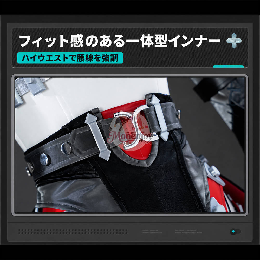 Monenjoy ゼンレスゾーンゼロ ロクシー コスプレ衣装｜金属製パーツ・PLA付き 人工革 Roxy コスチューム