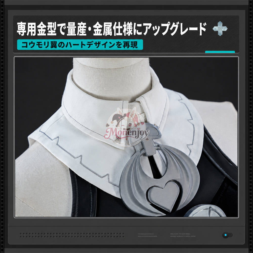 Monenjoy ゼンレスゾーンゼロ ロクシー コスプレ衣装｜金属製パーツ・PLA付き 人工革 Roxy コスチューム