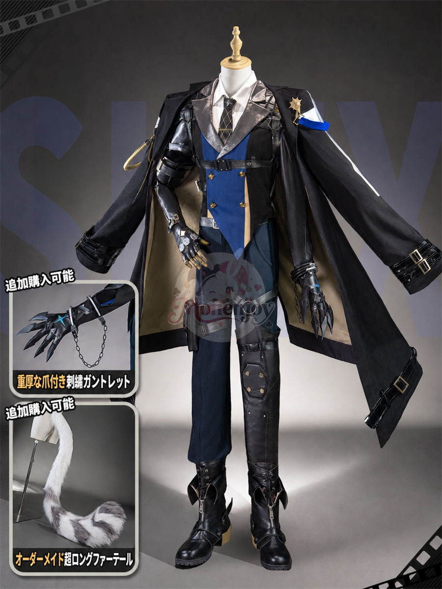 Monenjoy ゼンレスゾーンゼロ セヴェリアン コスプレ衣装｜手甲・尻尾追加対応 コスチューム　ハロウィン Monenjoy