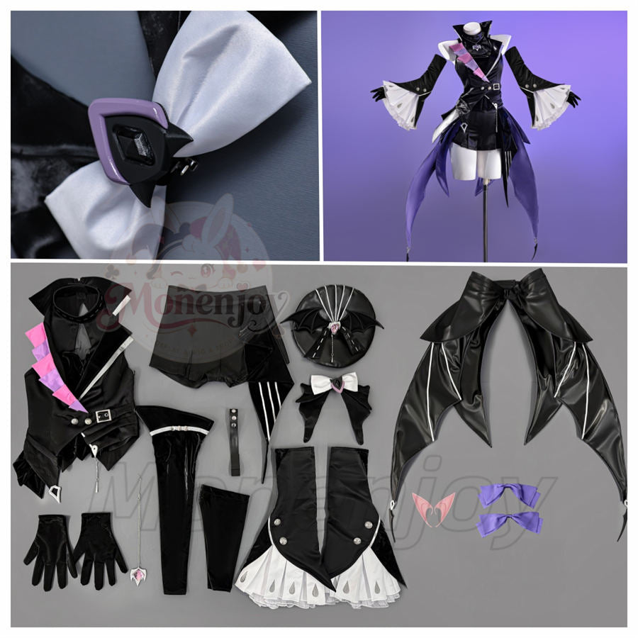 Monenjoy ゼンゼロ ビビアン コスプレ衣装｜VentiCoffee×モッキンバード コラボ Vivian 合金パーツUP 高品質コスチューム Monenjoy